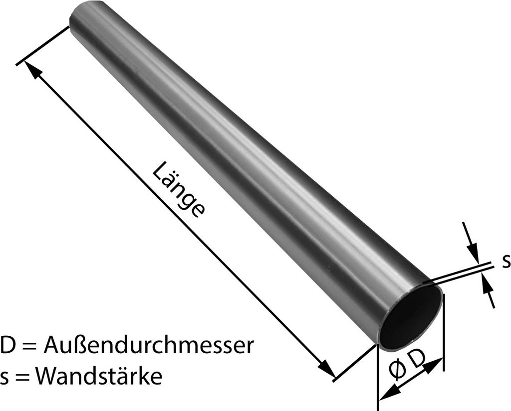 Edelstahl Geländer Handlauf Wand Träger Haltegriff Ø42,4 x 2 mm Einzelteile V2A