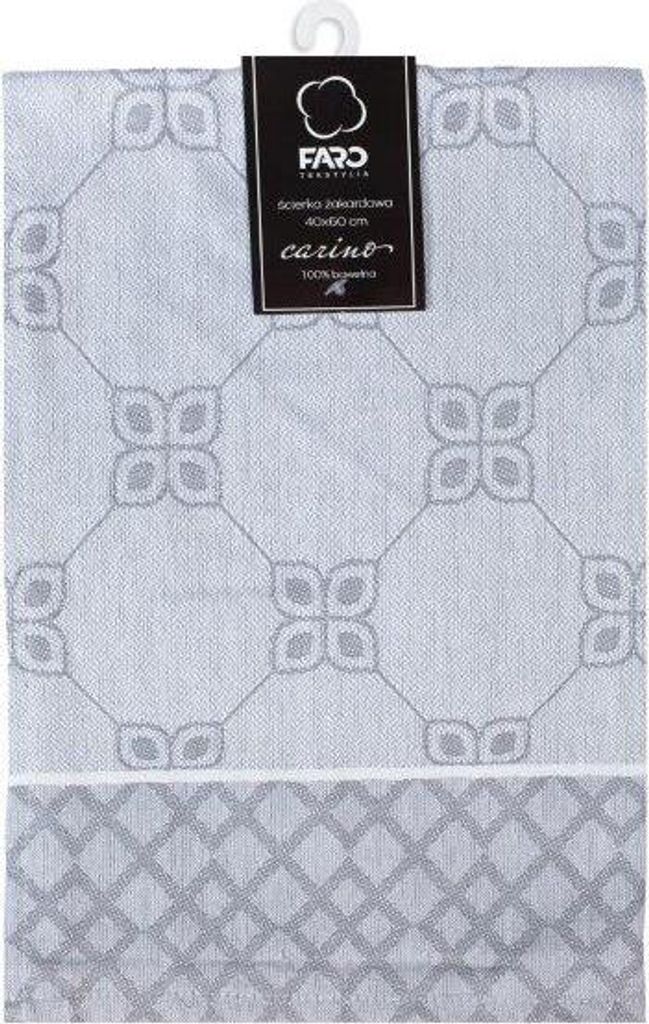 Geschirrtuch, Küchenhandtuch aus Baumwolle 40x60 Carino 010 Grau