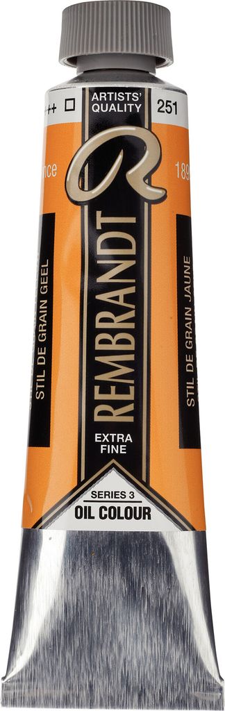 Rembrandt Ölfarbe Tube 40 ml Stil de Grain Gelb 251