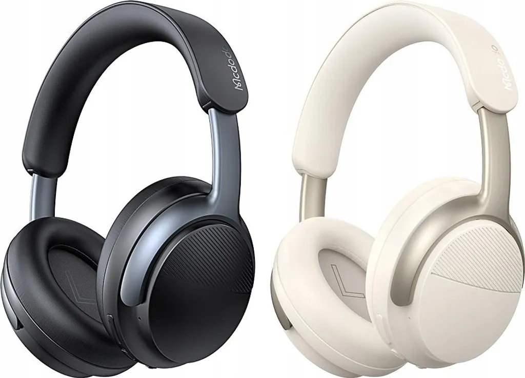 Casque Bluetooth ANC noir Mcdodo avec micro et isolation phonique - 11