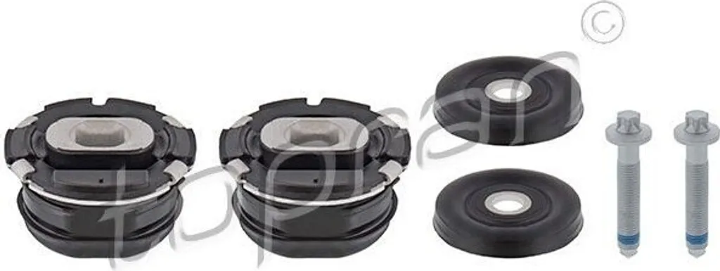 Palier de suspension d'essieu haute résistance pour Mercedes W210 Topran