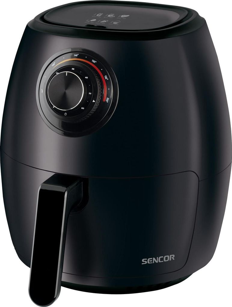 Sencor SFR 3130BK friggitrice Singolo 3,5 L Indipendente Immagine del prodotto 