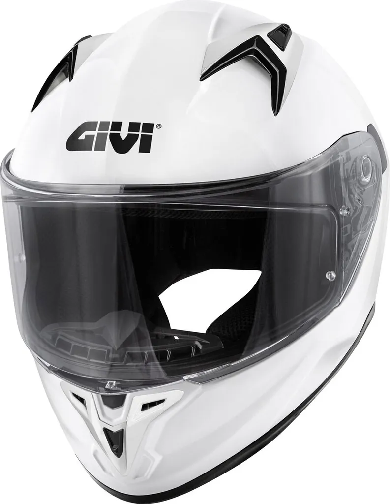 Casque intégral GIVI 50.7 Solid Blanc brillant M pour moto route