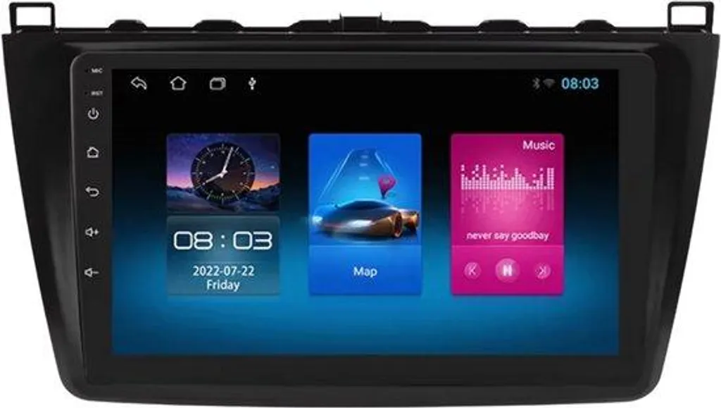 Autoradio Android pour Mazda 6, Bluetooth mains libres et CarPlay