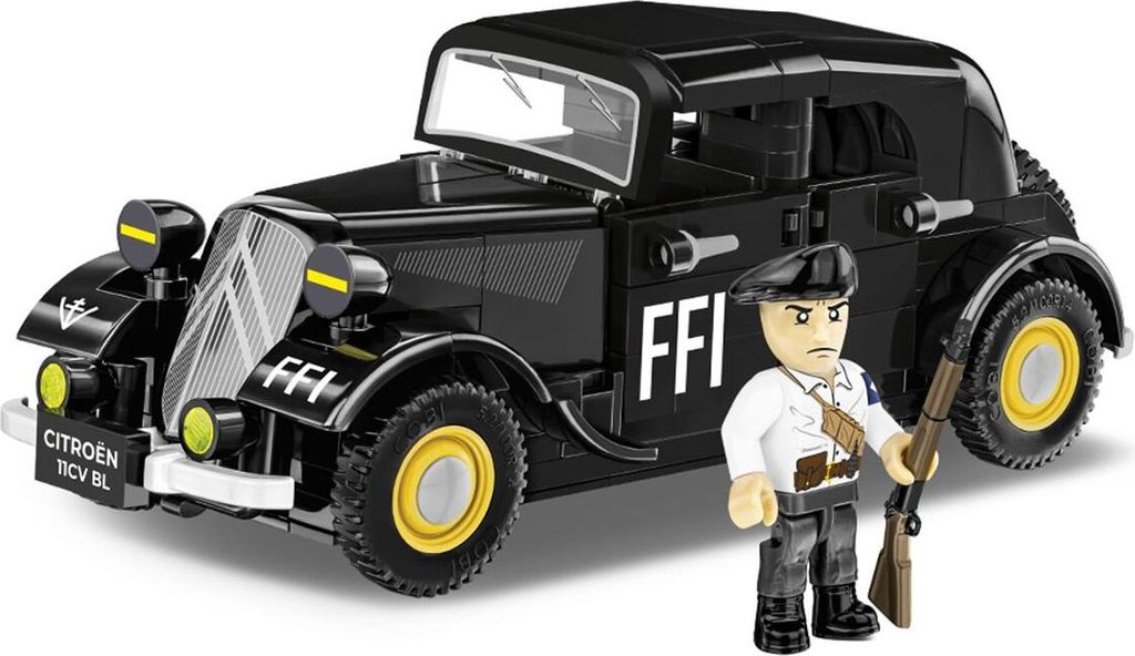 COBI 2266 Bausteine Konstruktion Spielzeug Citroen Traction 11CVBL 236 hochwertige Komponenten Bauklötzen