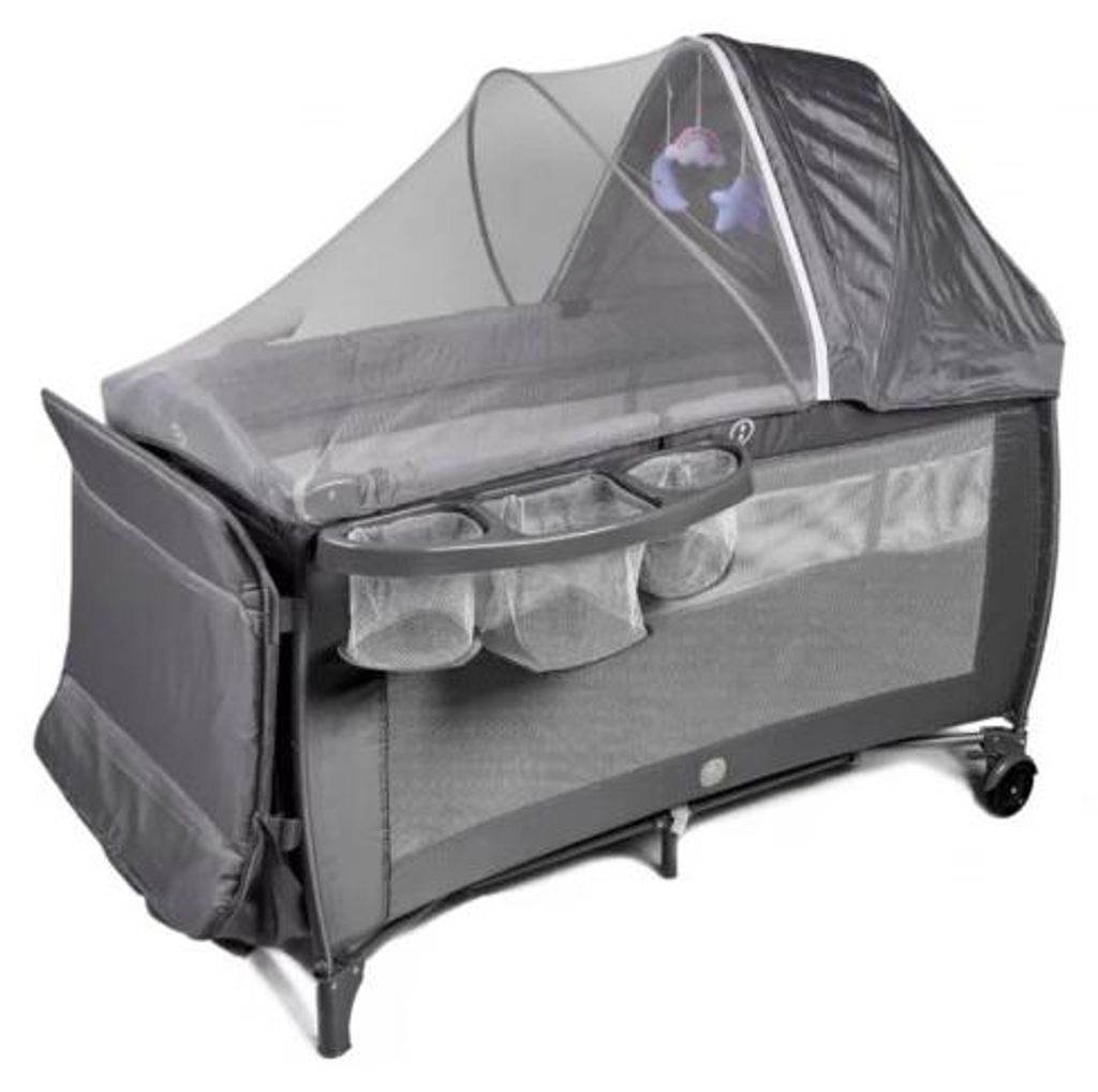 Lit de voyage pliable table à langer à deux niveaux max. 15 Image du produit 