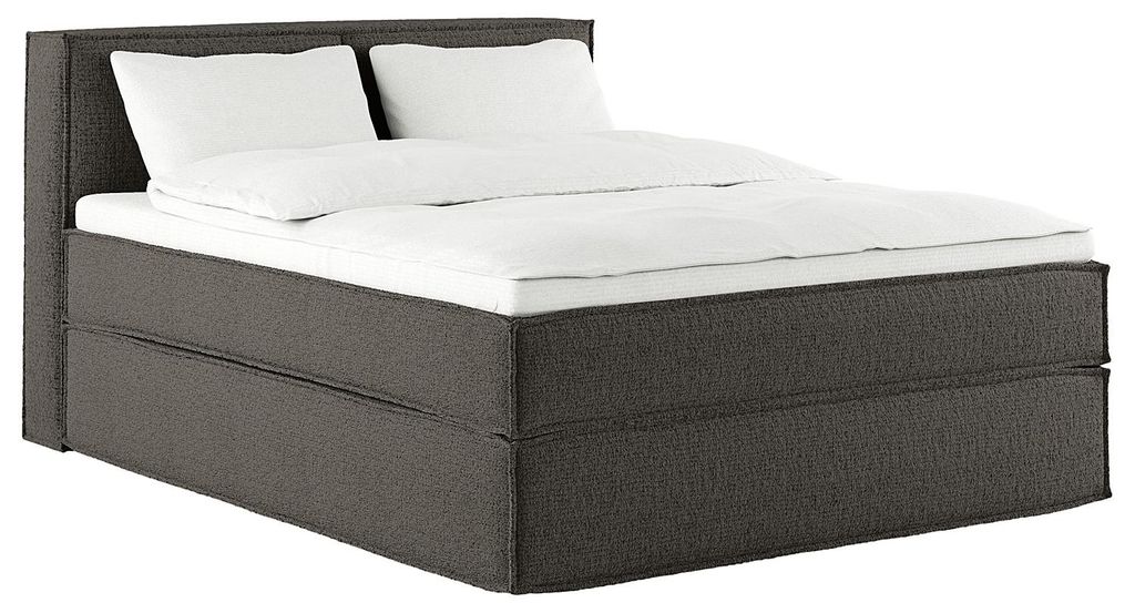 home24 Boxspringbett mit Kopfteil - Premium