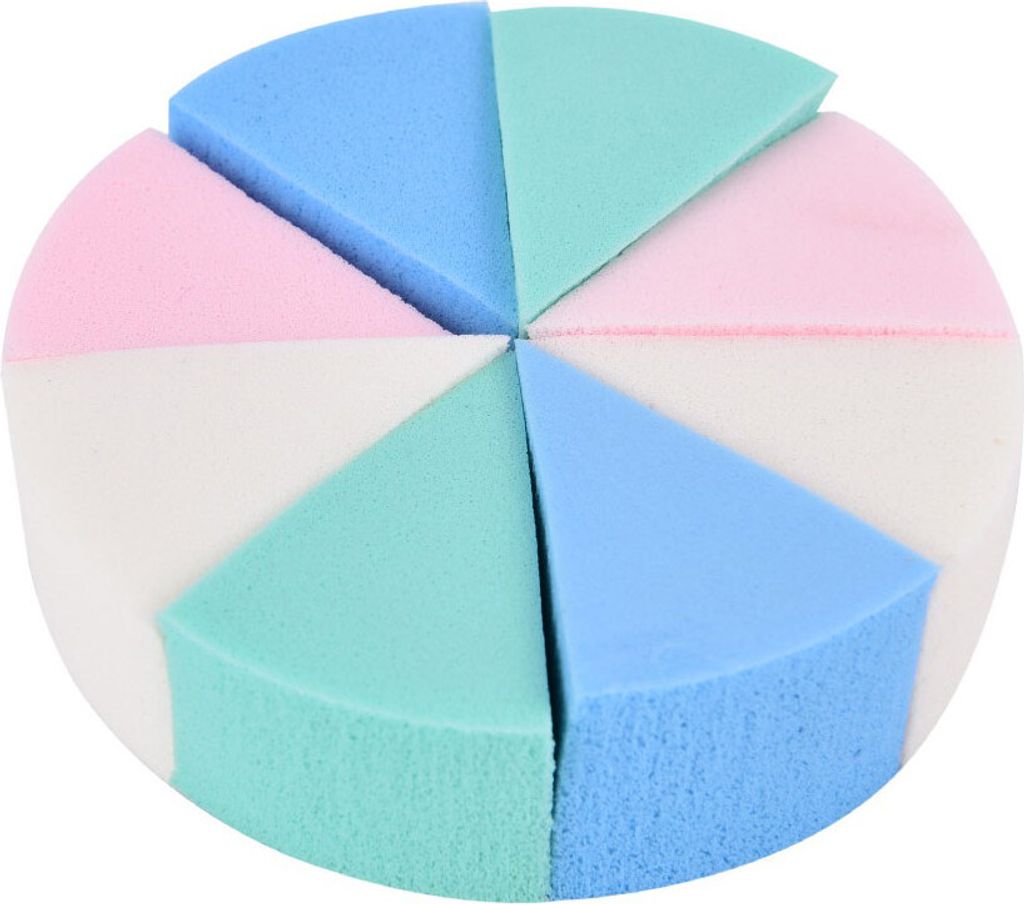 IAM Triangle Makeup Sponge Set x8