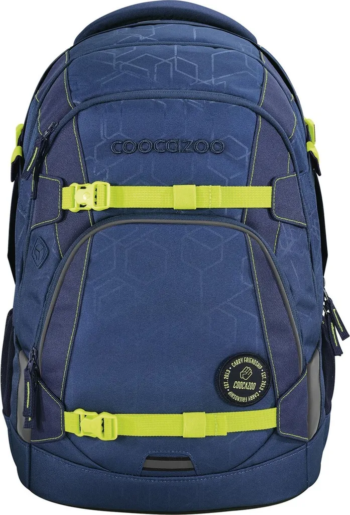 Cartable scolaire Coocazoo Mate Blue Bash avec système dorsal réglable