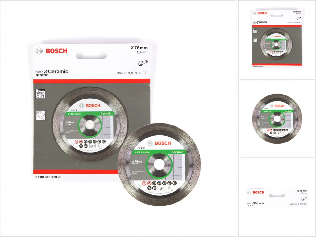 Bosch 2 608 615 020, Řezací disk, Měkké keramické obklady, Obrázek produktu 