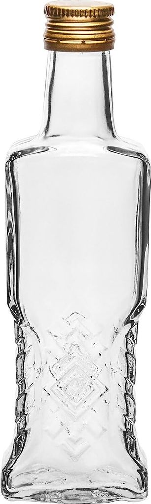 6x 200 Ml Glasflaschen Mit Schraubdeckel – Perfekt Für Öl, Essig, Likör & Selbstgemachte Getränke