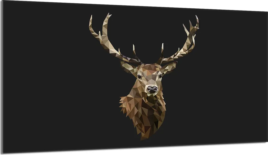 Copri Piano Cottura 90x52 Vetro - Nero Cervo, Tagliere Decorativo