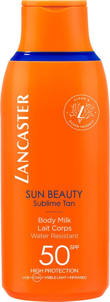 Lancaster Sun Beauty Body Milk SPF50 Mleczko do opalania, Obrázek produktu 