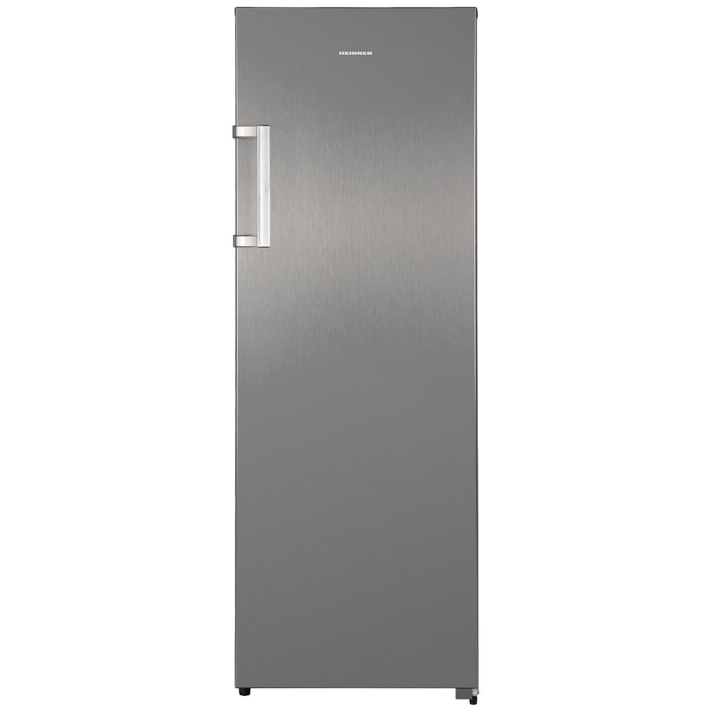 Heinner HFF-HS240NFXE++ Gefrierschrank 240 L, No Frost, Multi-Airflow-System, Schnellgefrier, Silber