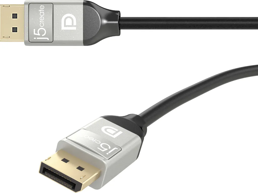 J5CREATE JDC42-N: Cavo Professionale DisplayPort 4K UHD 1.8 Metri Nero