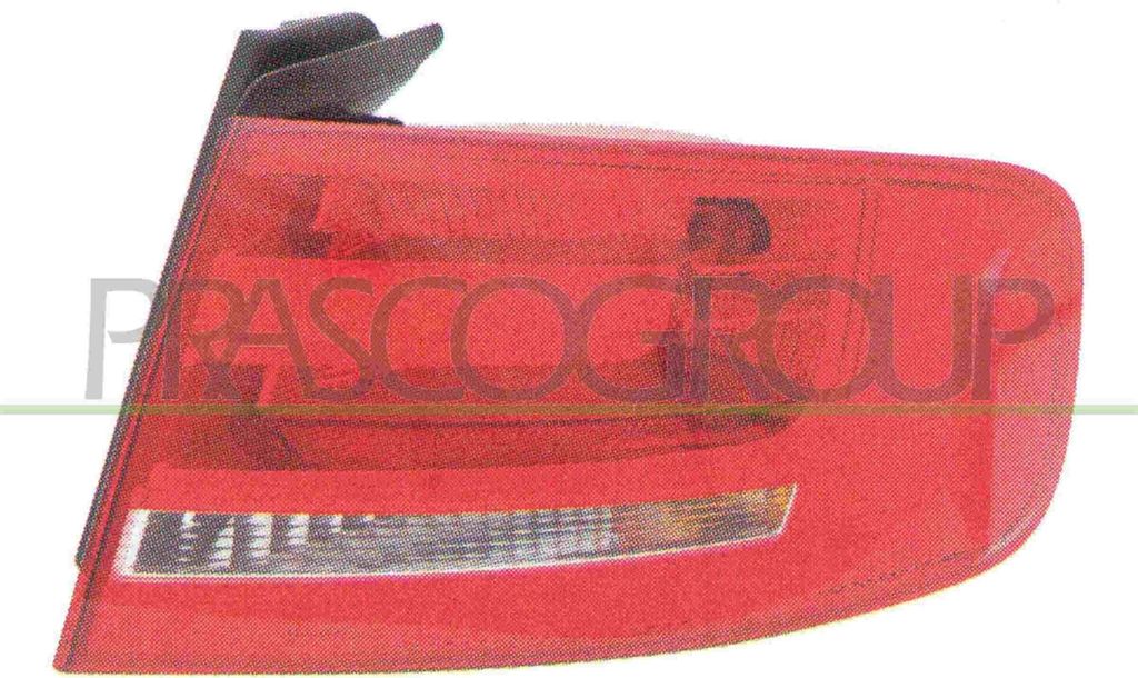 PRASCO Rückleuchte Heckleuchte Links Äusserer für AUDI A4 Limousine (8K2, B8) A4 Allroad (8KH, B8)