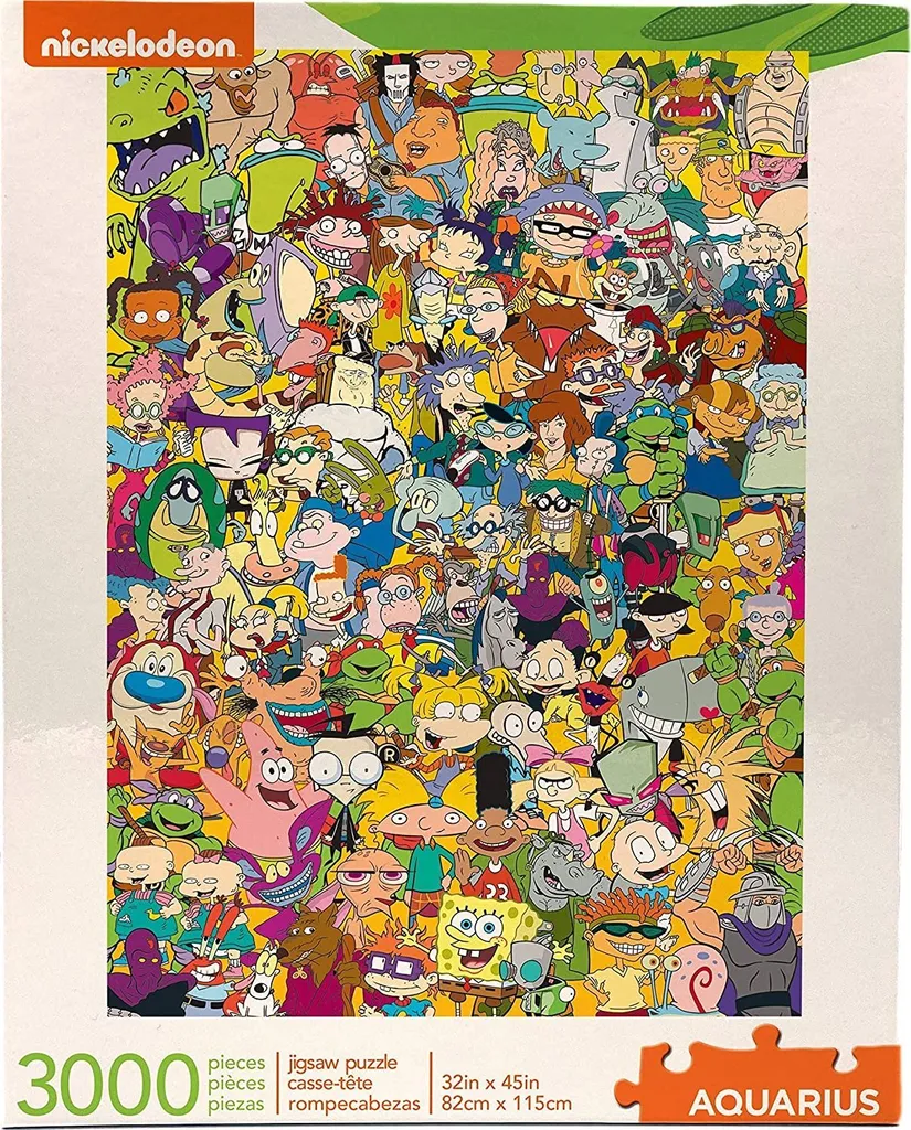 Casse-tête Nickelodeon XXL 3000 pièces - Impression Haute Définition