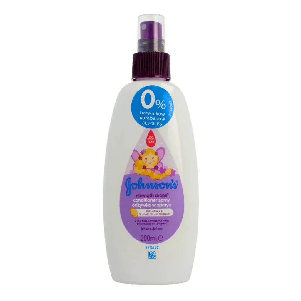 Fini la Casse avec Johnson's Strength Drops Spray Conditionneur 200ml - 3