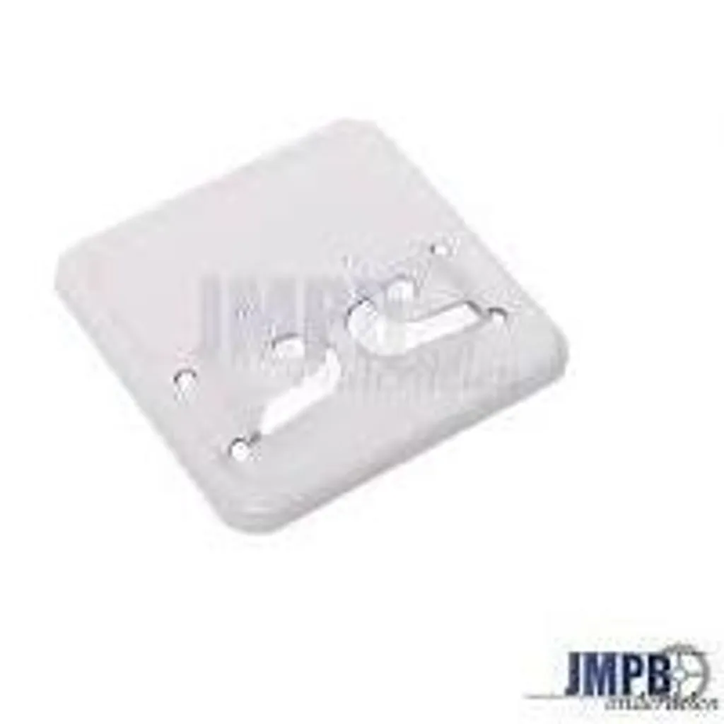 Porte-plaque Blanc Renforcé WA - Système MOLLE et Nylon Haute Densité