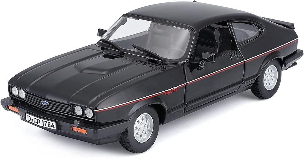 Bburago 18-21093 - Modellauto - Ford Capri '82 (schwarz, Produktbild 