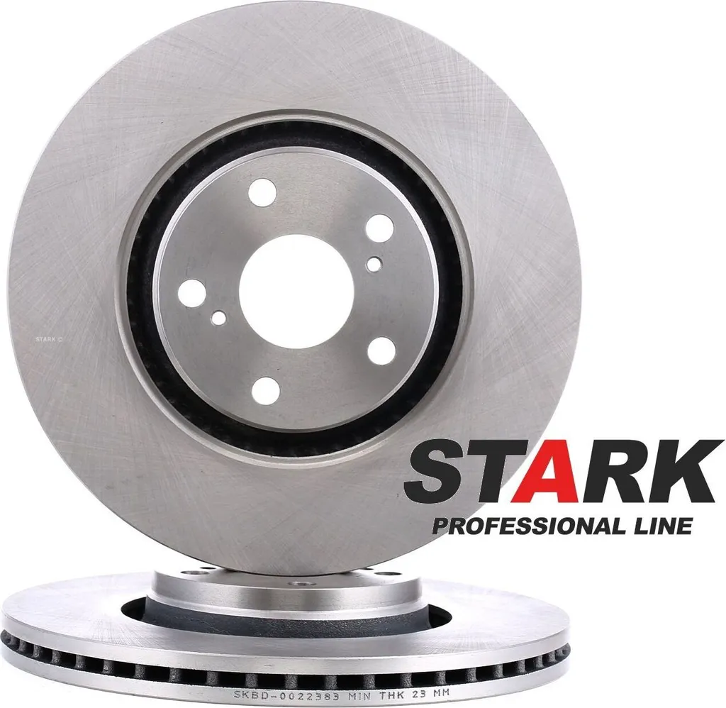 Disque de frein ventilé STARK SKBD-0022383 haute résistance OE 4351205090