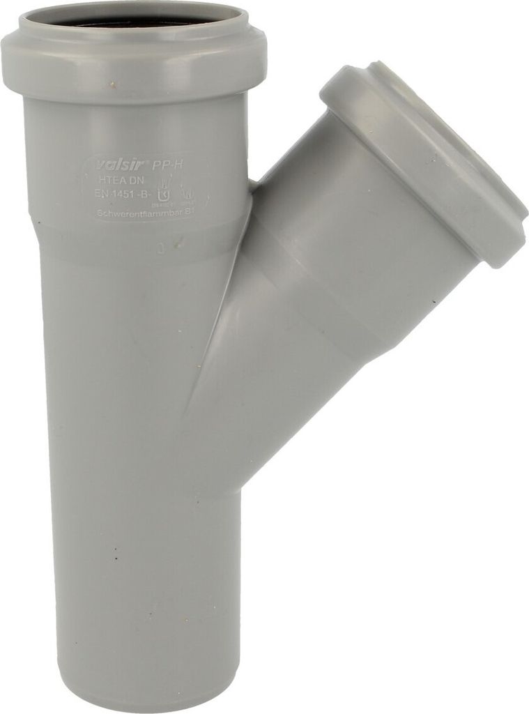 HT Abzweig einfach Ø 32/32 x 45°, mit 2 Steckmuffen Produktbild 