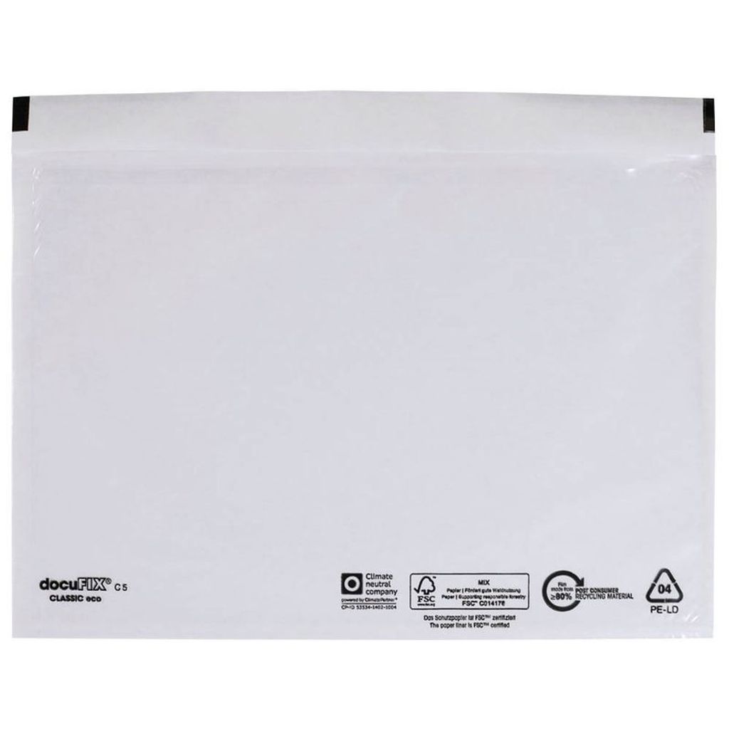 docuFIX Dokumententasche Neutro 2FVDO335113PCR sk C5 500St. Immagine del prodotto 