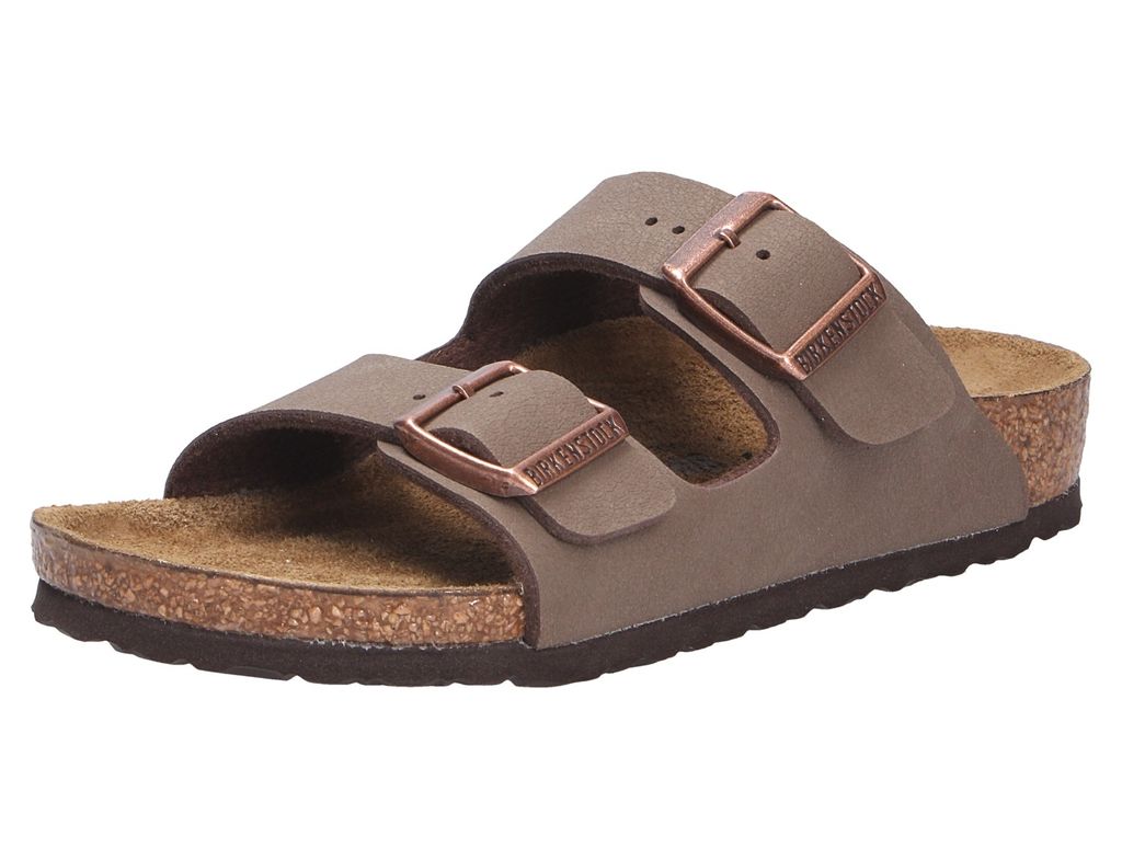 Birkenstock Jungen Pantolette, braun(mocca (01728)), Gr. 35