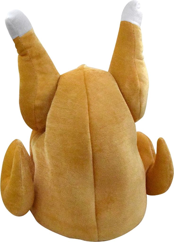 Kostümzubehör für Thanksgiving, Truthahnhut, Plüsch, Kopfbedeckung, Henne-Auge-Hühnerbein-Stirnband für Neujahrsparty, Einheitsgröße E