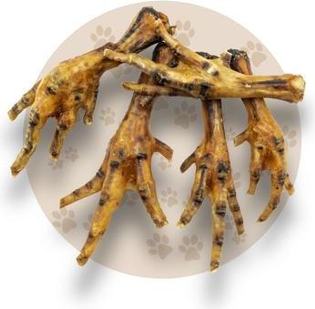WTS Hundesnack - Hühnerfüße / Hähnchenfüße getrocknet - 5 kg