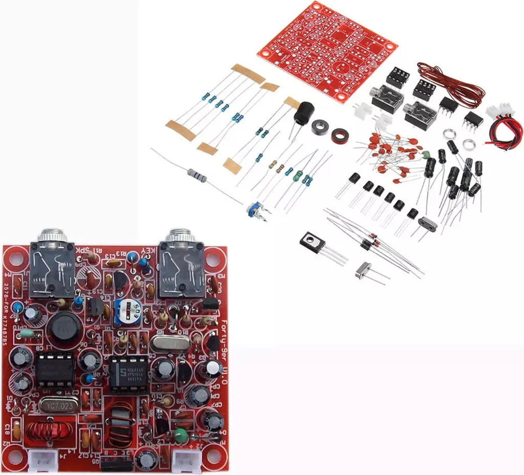 Récepteur Forty-9 7MHz CW QRP 3W Haute Performance avec Quartz Stable