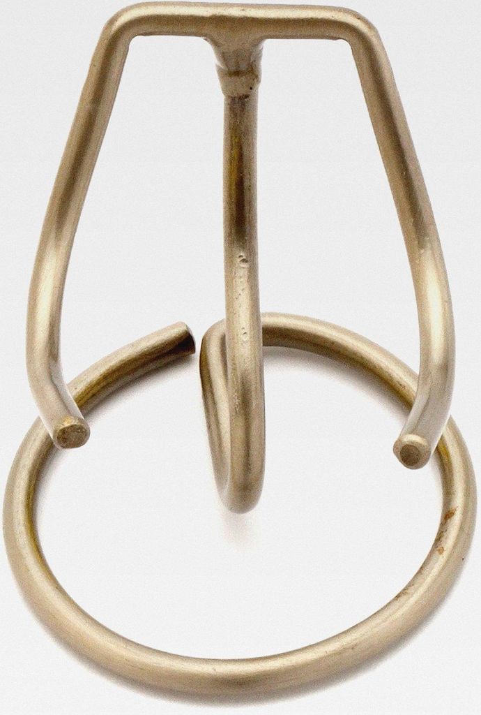 Urnenständer aus Zinn für Herzurne, 7,6 cm Durchmesser