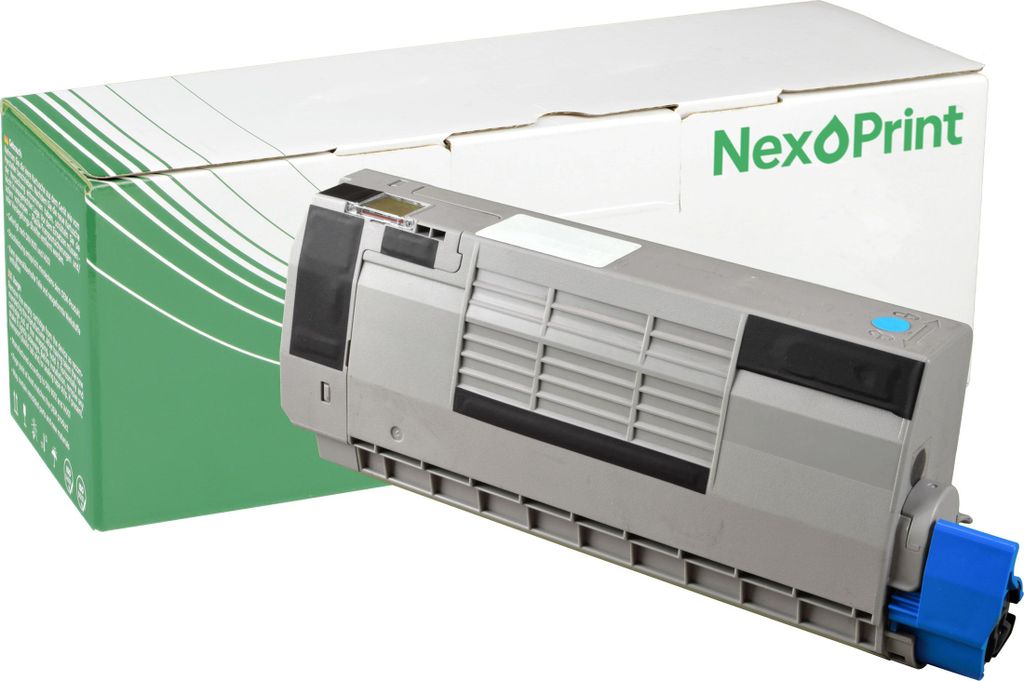 NexoPrint 46507615 cyan Toner kompatibel zu Oki OKI C 712 DN OKI C 712 N cyan 12500 Seiten