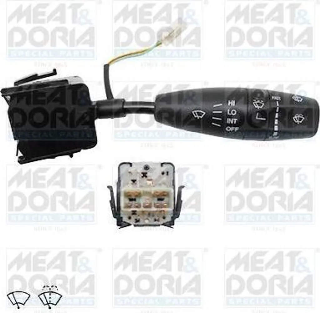 Leva Tergicristallo Lanos 96276386 MEAT & DORIA 23311 - Guida Sicura
