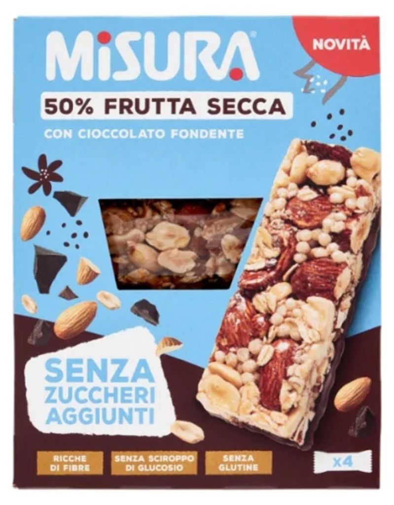 Riegel Ciocco senza zuccheri 120g - Misura Produktbild 