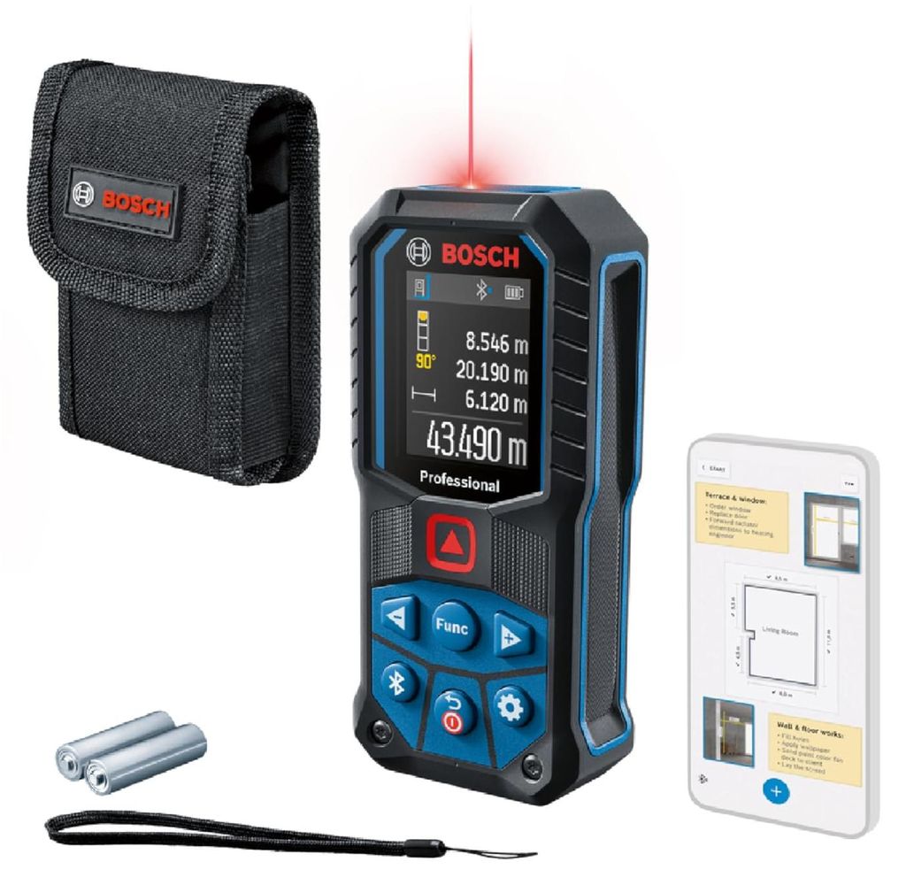 Laserový diaľkomer Bosch GLM 50-27 C Obrázok produktu 