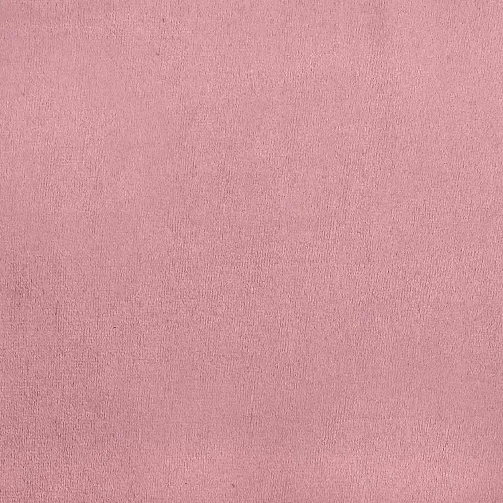 Modulo Divano Velluto Rosa 55 cm | Arredo Modulare Senza Braccioli - 8