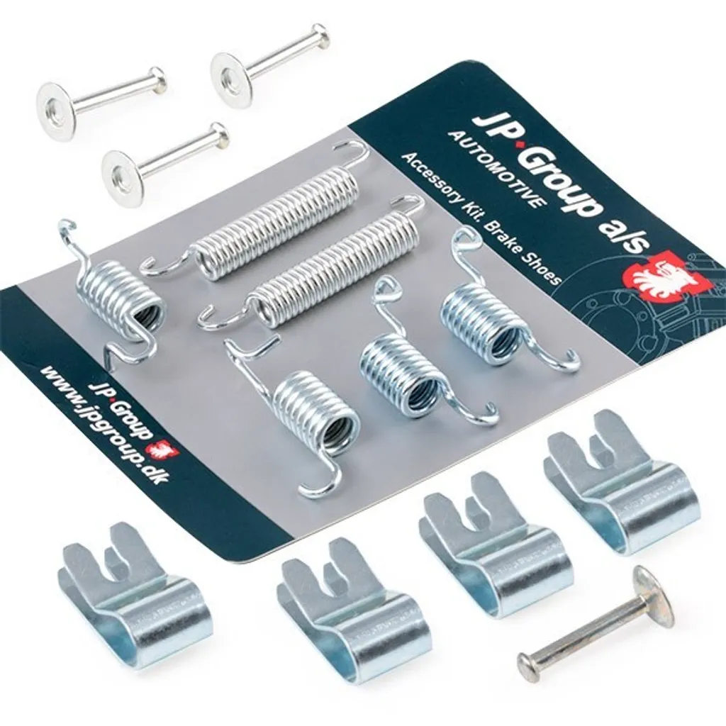 Solution frein de stationnement inefficace : Kit mâchoires JP GROUP