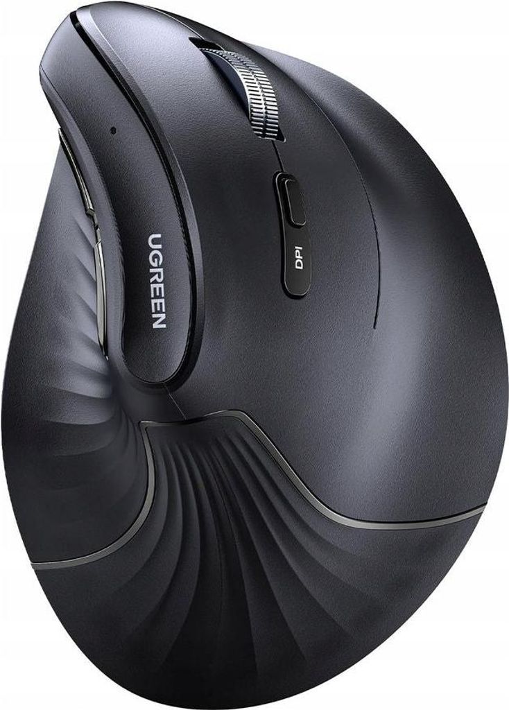 UGREEN Ergonomische Vertikalmaus, max. 4000 DPI, 5 Tasten - Produktbild 