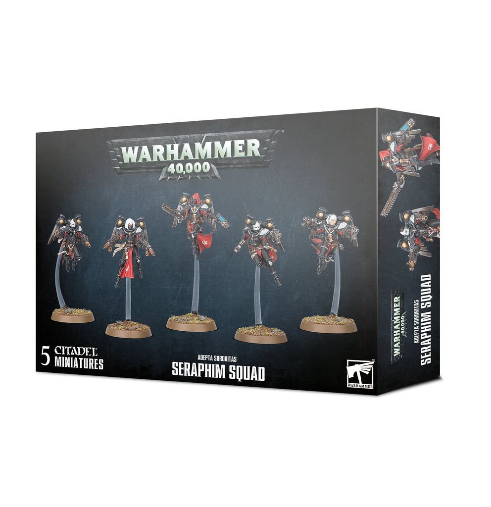 Warhammer 40.000 Adepta Sororitas Seraphim Squad Produktbild 