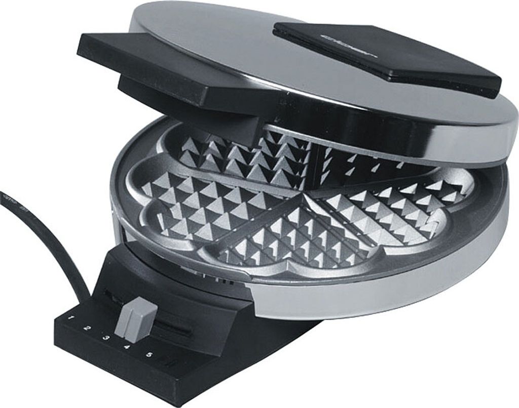 CLOER Waffelautomat 185cr 930Watt Chrom Produktbild