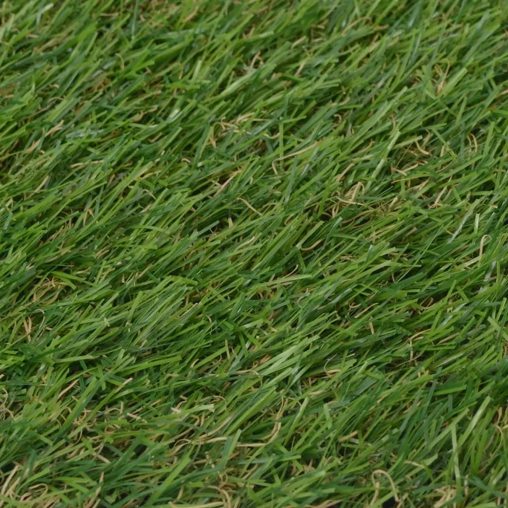 vidaXL Erba artificiale 1x10 m/20 mm Verde - 4