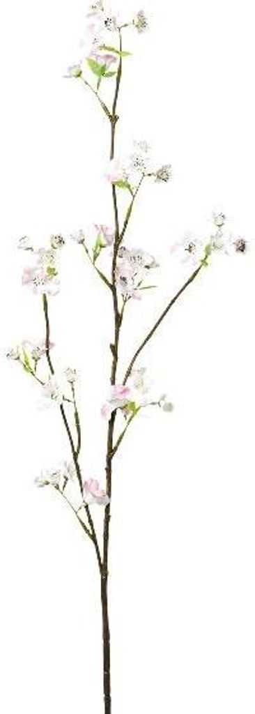artplants.de Künstlicher Zweig Deutzie FRINTE, pink-weiß, 85cm - Deko Deutzienzweig
