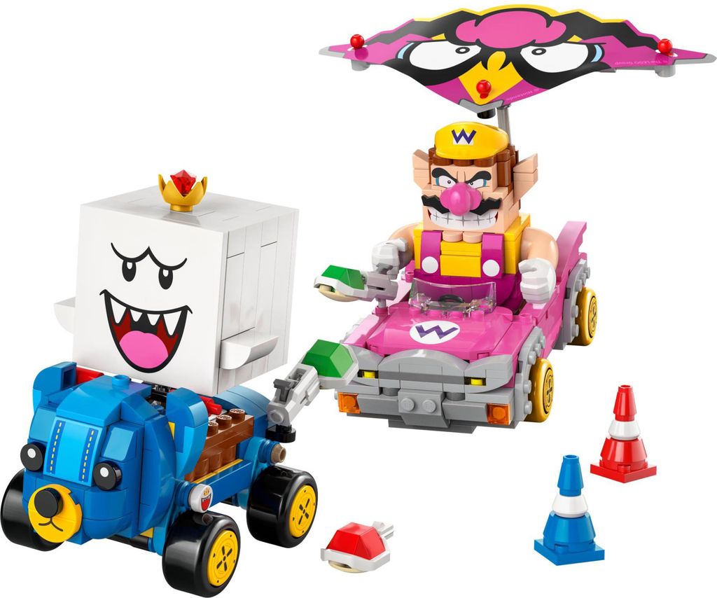 LEGO Super Mario: Mario Kart - Wario & König Buu Huu - Produktbild 