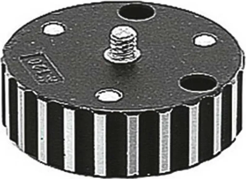 Adaptateur de fixation Manfrotto 120-38 pour trépied et rotule photo