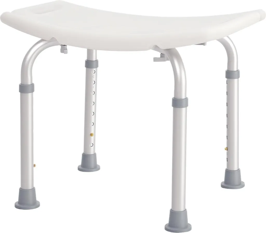 Évitez les Chutes avec ce Siège de Douche Antidérapant Charge Max 136 kg