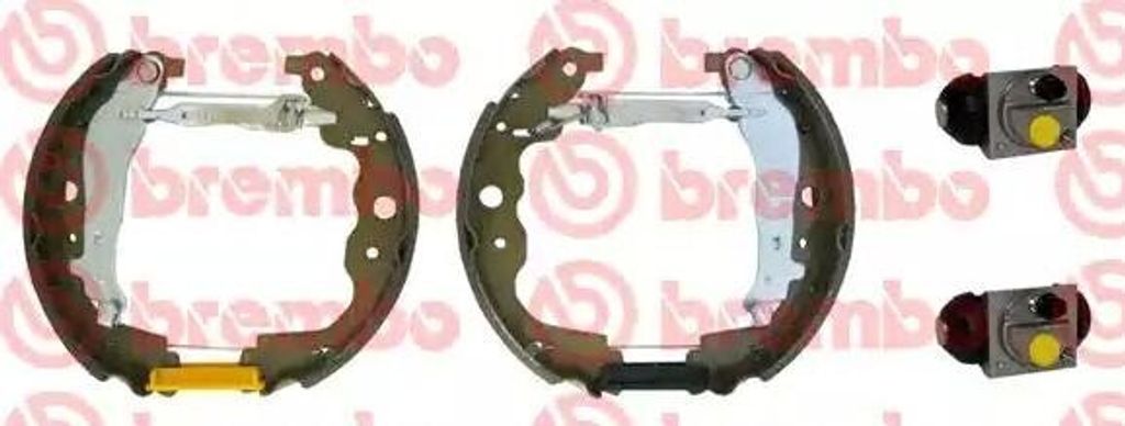 BREMBO K 68 075 - OE 6001549704 Bremsbelagsatz für Captur I (H5, J5), Citan (W415), Clio IV, Dokker, Duster, Express, Kangoo (FW), Kangoo (KW), Lo...