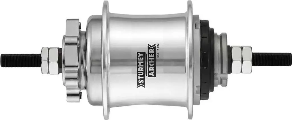 Sturmey Archer Automatic A2K Moyeu 2 Vitesses pour Frein à Disque Noir