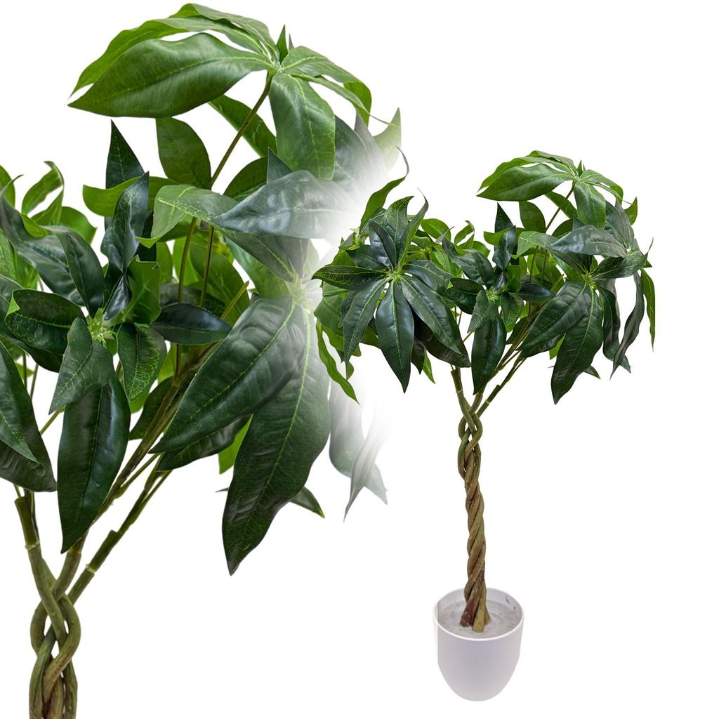Glückskastanie 60 cm künstlich wie echt Kunstbaum Kunstpflanze Kunstblume Deko