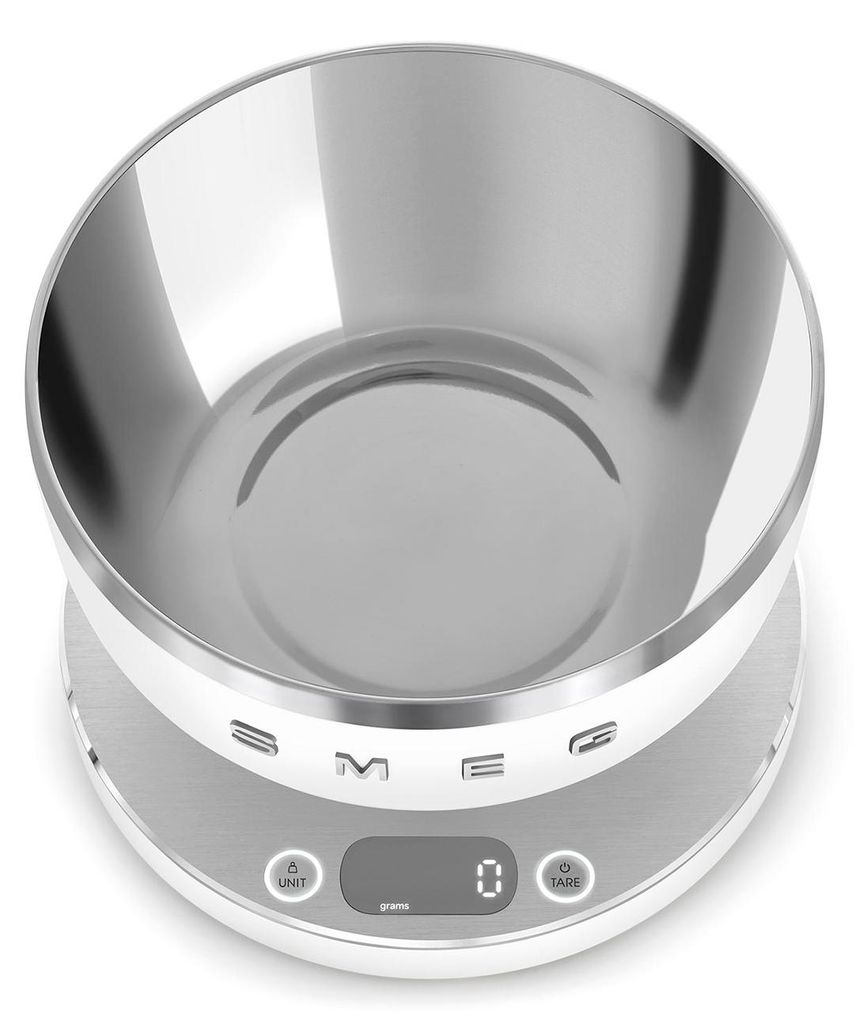 SMEG KSC01WHMWW Küchenwaage Blanc Mat Produktbild 